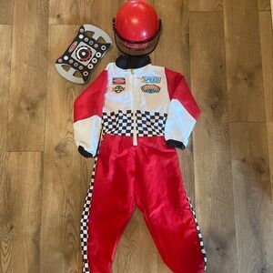Melissa and Doug Race Car Driver Costume for ages 3-6